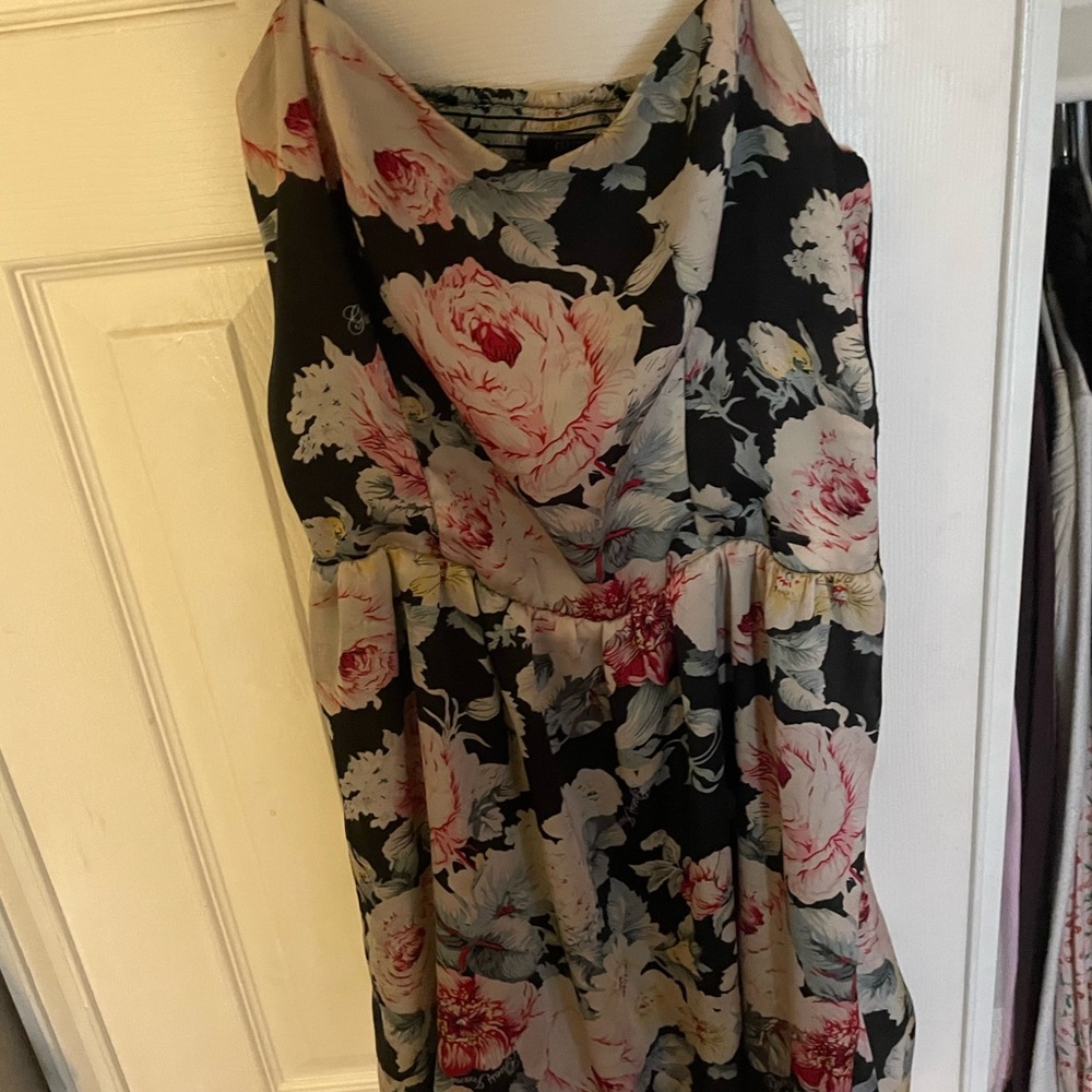 guess floral mini dress
